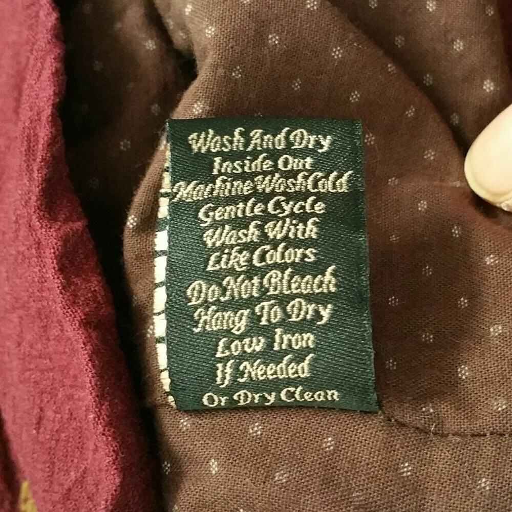 Blu Pepper Aztec Pattern Utility Jacket Size Small - image 8